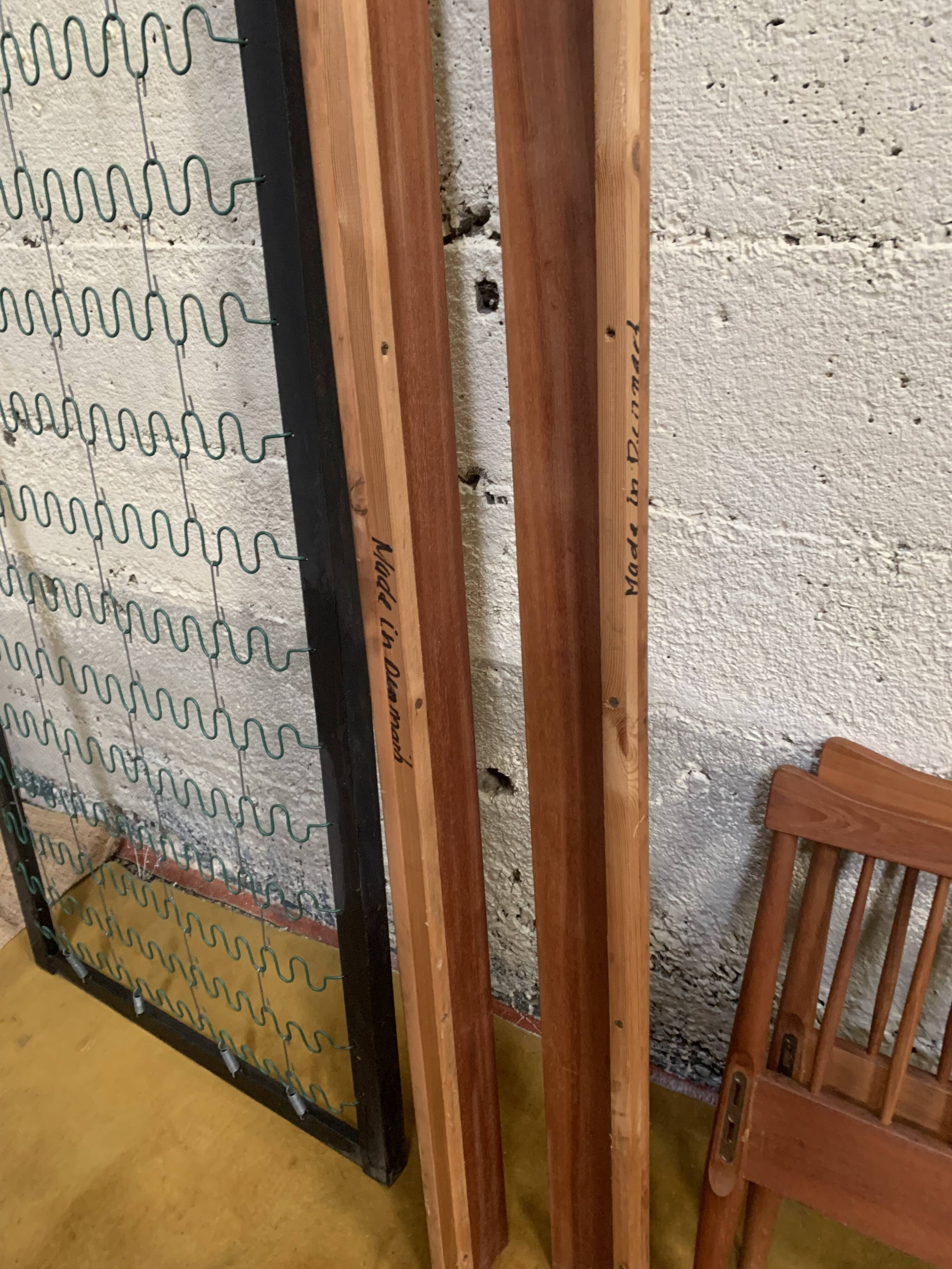 Scandinavian single bed made in Denmark