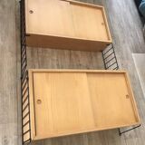 String wall box modules, Sweden 1960