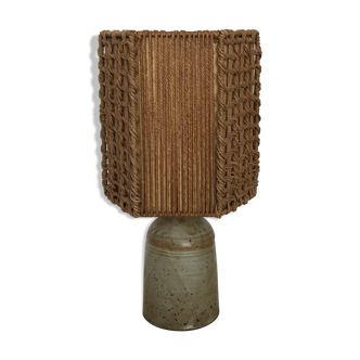 Ceramic lamp signed Blanot