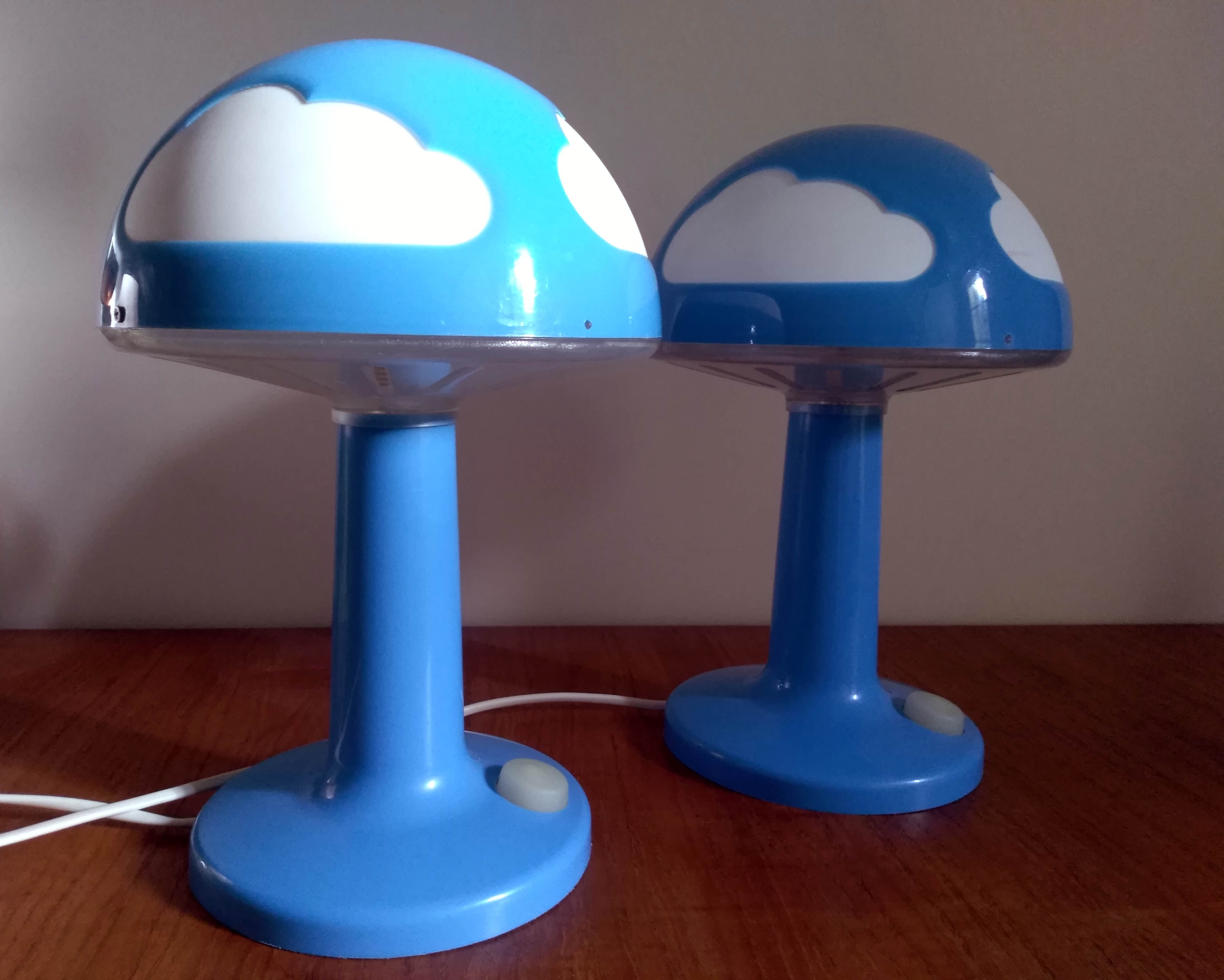Pair of Skojig Ikea cloud lamps