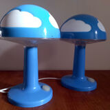Pair of Skojig Ikea cloud lamps