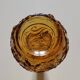 Vintage amber glass bottle