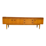 Scandinavian teak row