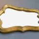 Mirror in gilded painted wood - 1960s