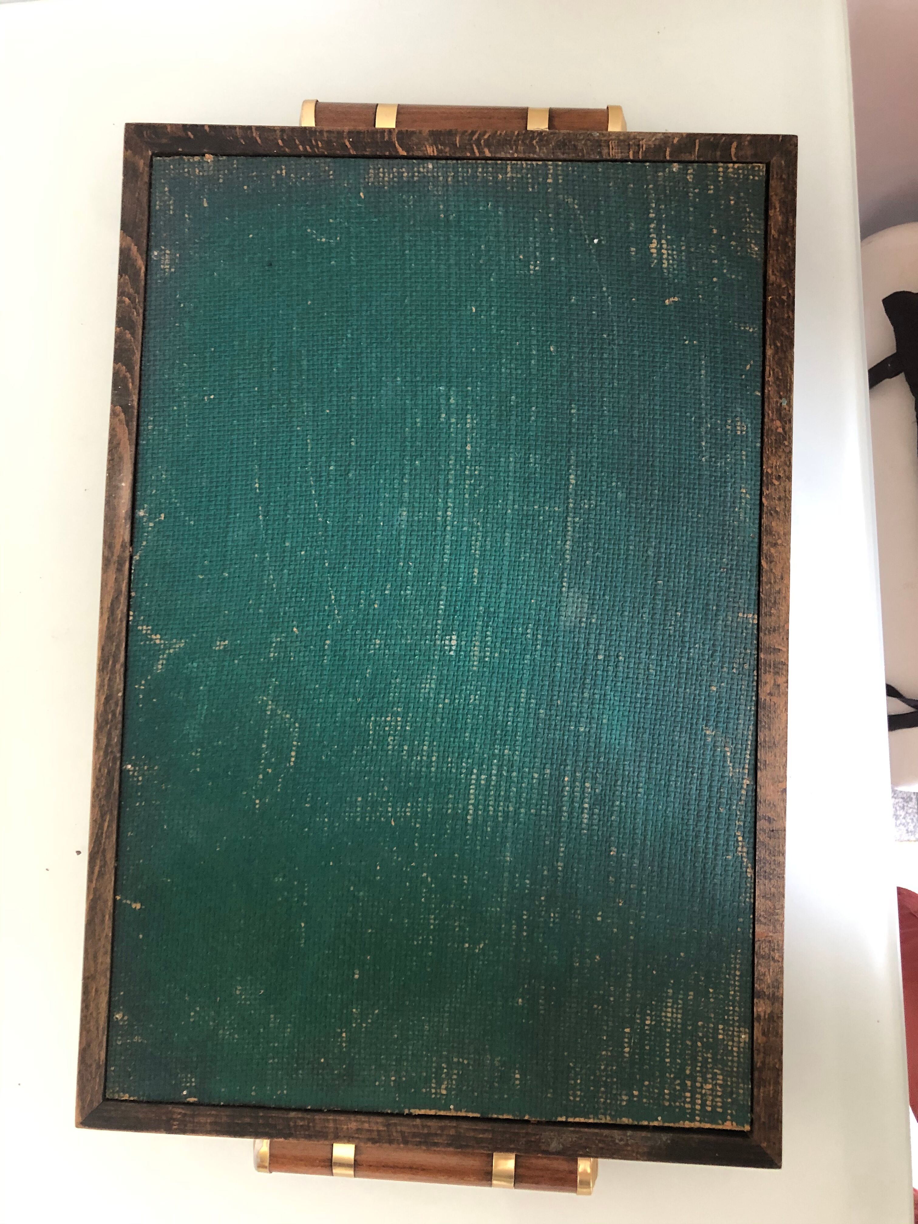 Service tray signed Luc Gérard-Elgé