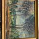 Painting by Paul Charavel viewed from the golf course of St Tropez.
