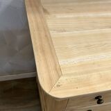 Louis Philipe 4-drawer chest of drawers, airbrushed