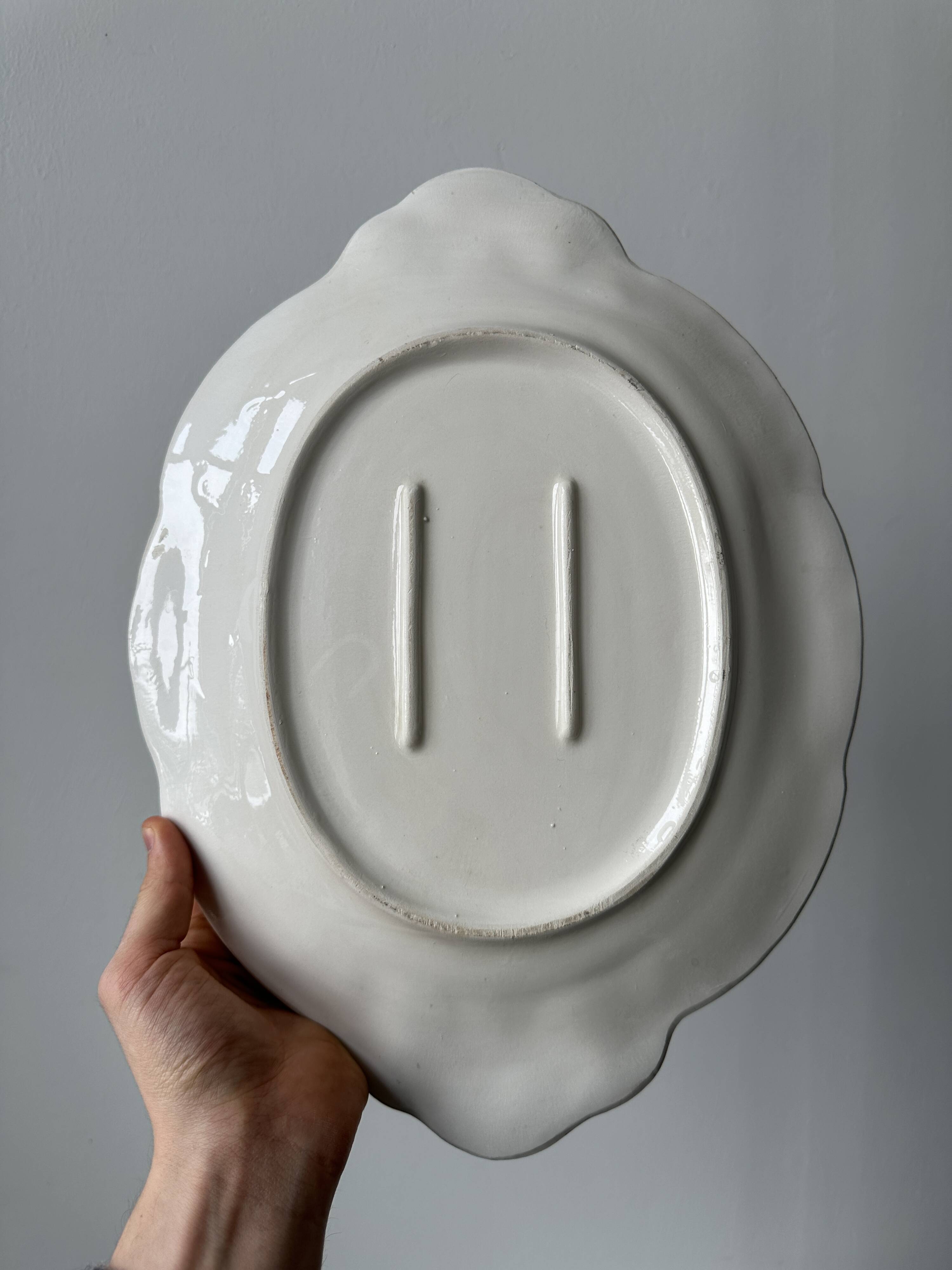 Old ceramic dish