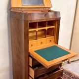 curved secretary in the guise of a Napoleon III period weekly desk