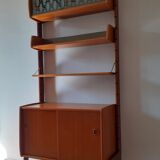 Self-supporting shelf cabinet ergo, vintage scandinavian 1960s