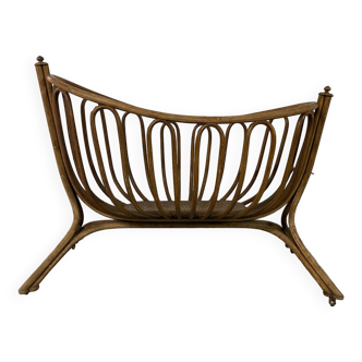 Berceau à bascule en bois Thonet vintage