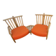 Robert guillerme  & jacques chambron banquette éventail