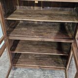 Ancien vaisselier en teck birman