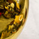 Brass wall lamp Italy 70s