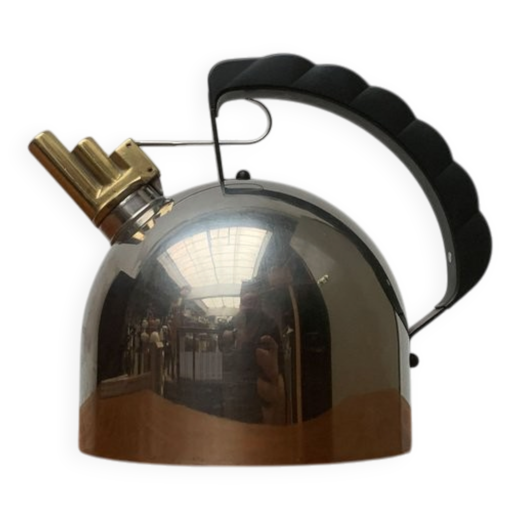 Postmodern Italian kettle by Richard Sapper for Alessi