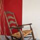 Vintage oak rocking chair