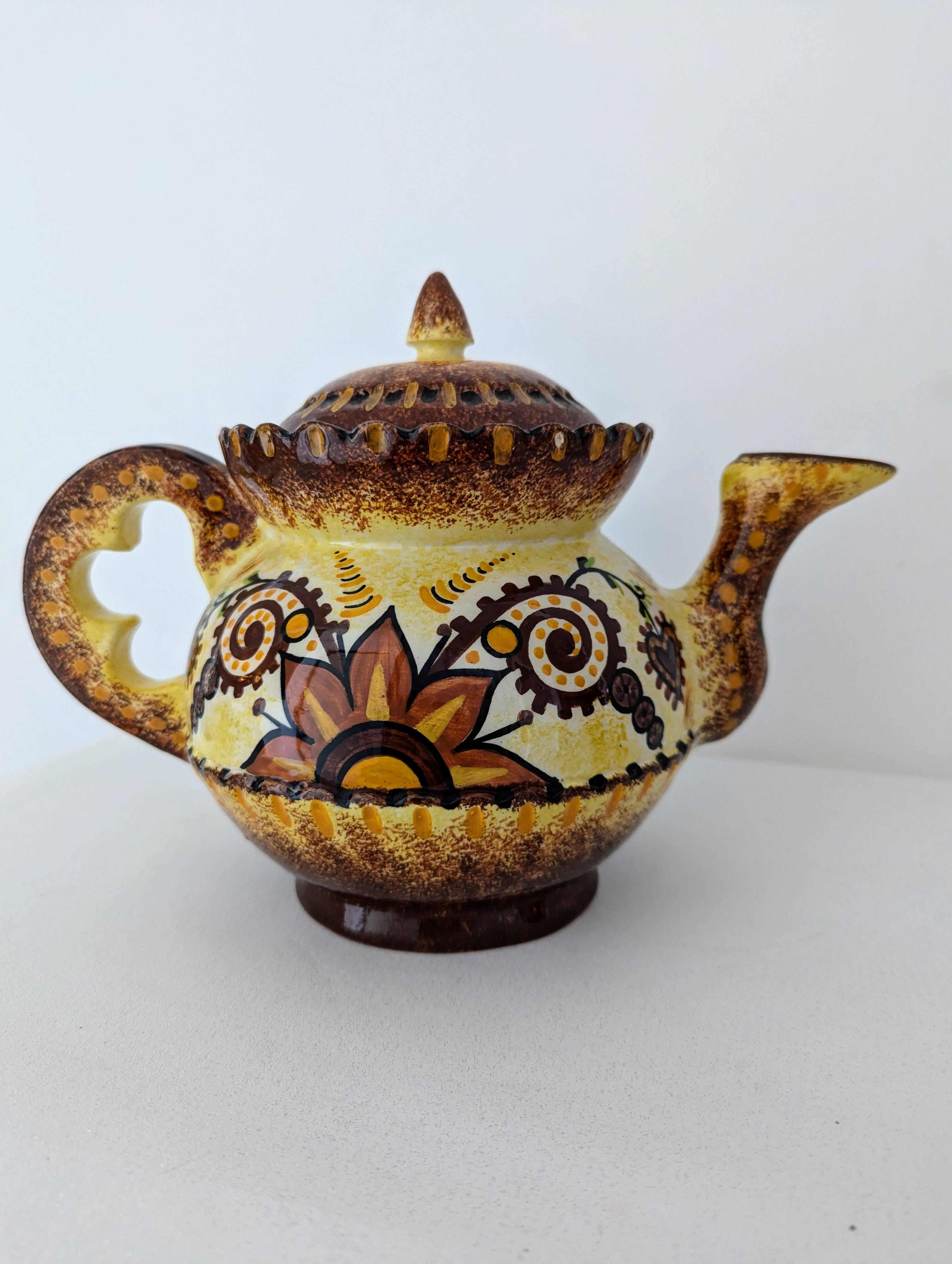 Coffee pot, teapot signed Paul Fouillen