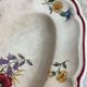 Old Sarreguemines platter
