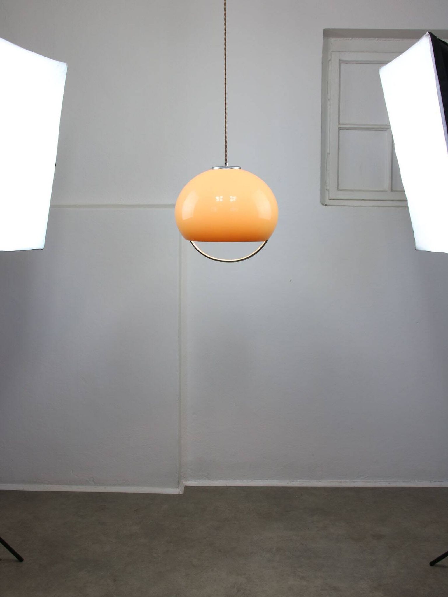 Space Age Italian Jolly Pendant Lamp from Guzzini