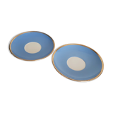Under blue cups Villeroy and Boch