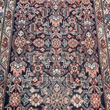 Tapis ancien persan Malayer Hamadan couloir 90x500 cm