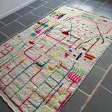 Moroccan blessed ouarain rug