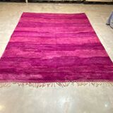 Pink Berber wool rug 1.5mx2.5m