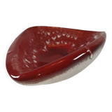 Red ceramic empty pocket