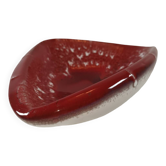 Red ceramic empty pocket