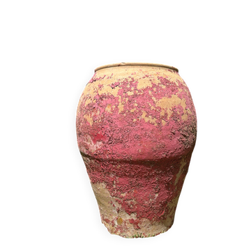 Jarre poterie en terre cuite ancienne 19ème
