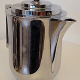 Old tea maker art deco metal and wood