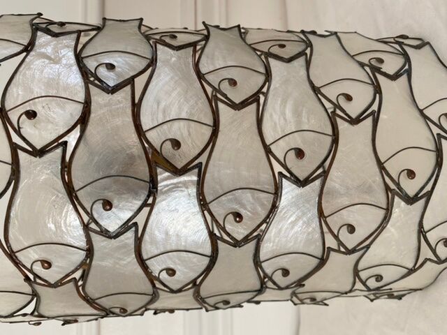 Vintage mother-of-pearl suspension