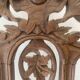 Pair of 2 Henri II neo-renaissance carved lion head chairs