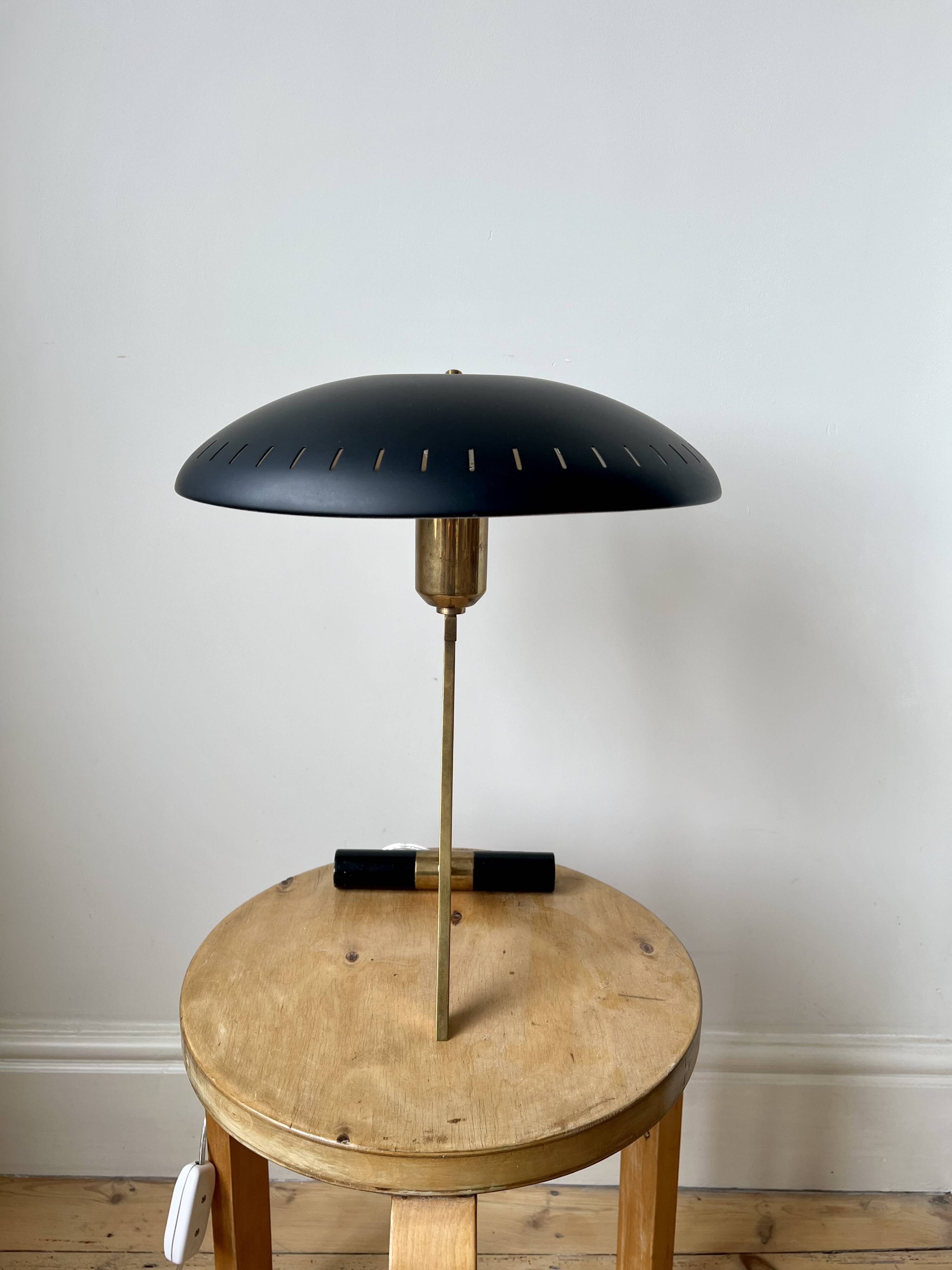 Vintage mid century Decora Z Lamp by Louis Kalff for Philips, Belgium, 1950