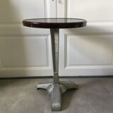 Art deco bistro table bakelite cast iron