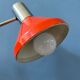 Mid-century red desk lamp