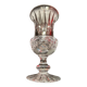 Sèvres crystal vase - signed on the base - 25.5 cm