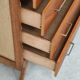Commode française 4 tiroirs pieds compas