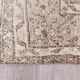 7x10 Beige & Brown Floral Vintage Rug 210x308Cm SK 240522
