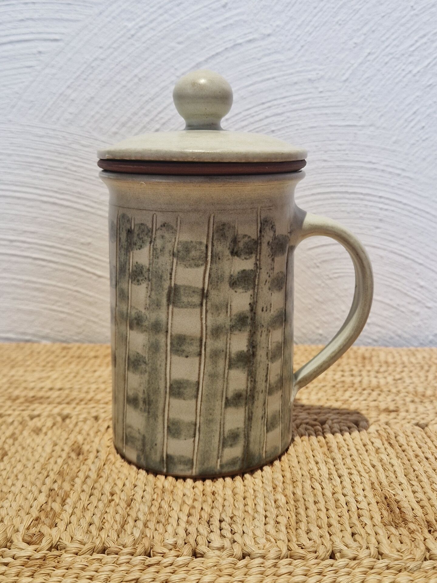 Handmade ceramic tea cups