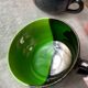 Six Vallauris ceramic coffee cups