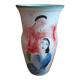 Beautiful vase by the ceramicists Pierre and Florence Scheyvaerts in Thoiras.