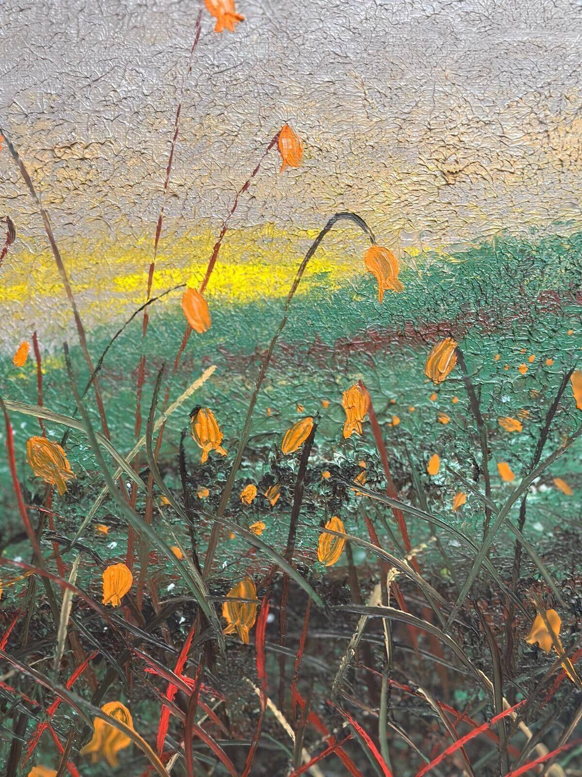 Original Swedish Oil On Canvas – “Bryum Argenteum” By Bruno Wiklund – Dated 1985 – Vintage & Framed – 45 × 37 Cm (17.7" × 14.6")