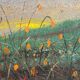 Original Swedish Oil On Canvas – “Bryum Argenteum” By Bruno Wiklund – Dated 1985 – Vintage & Framed – 45 × 37 Cm (17.7" × 14.6")