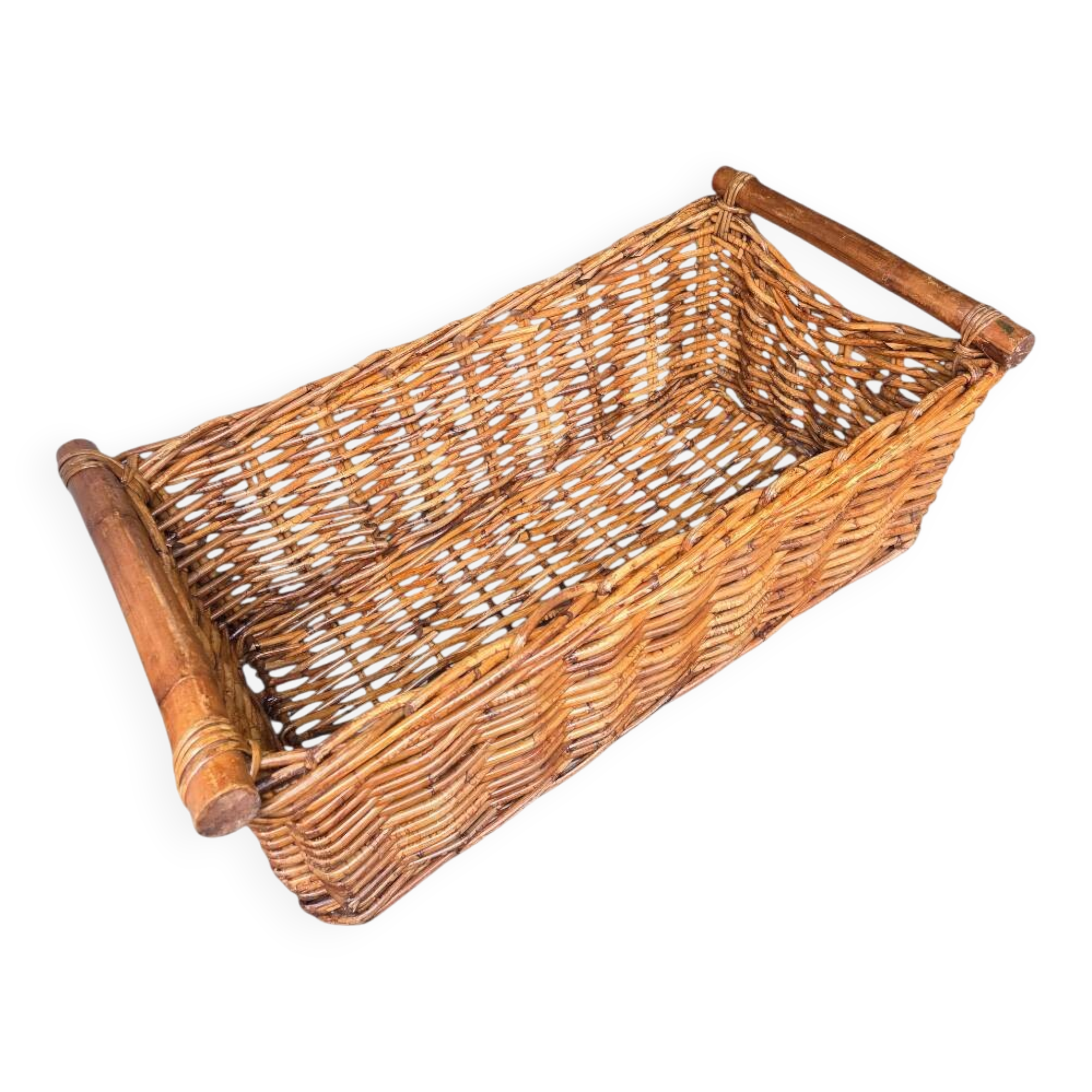 Large wicker basket