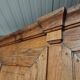 Antique cabinet door furniture panel oak 19th century 140x193cm
