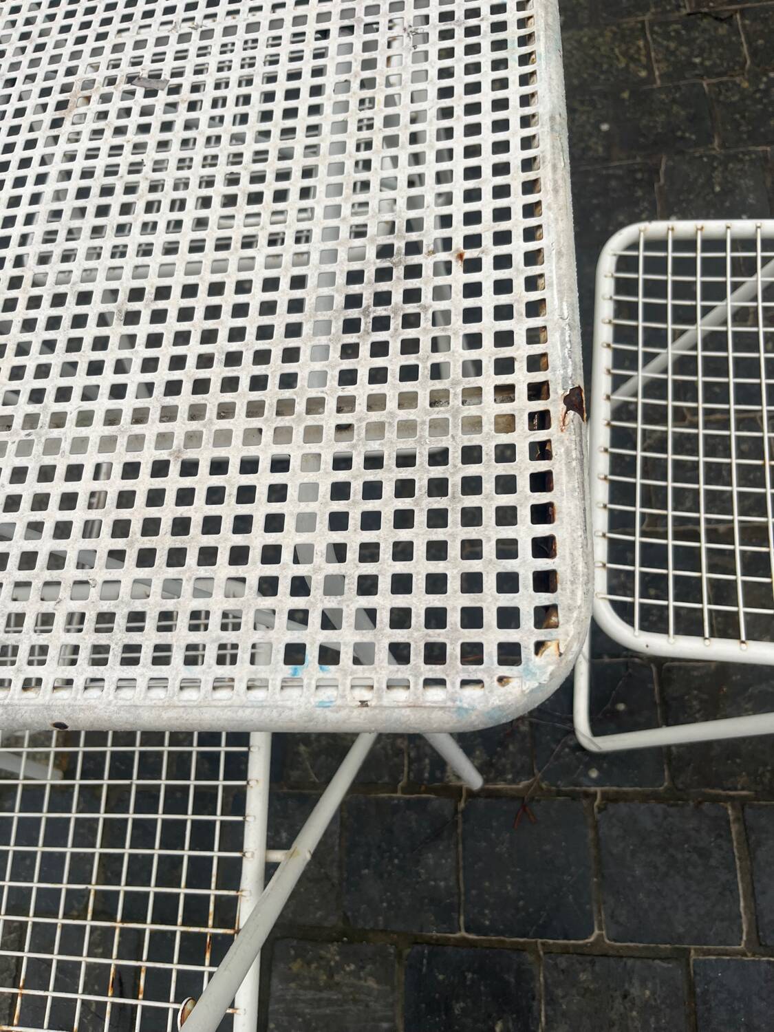 Vintage IKEA terrace lounge – Niels Gammelgaard – Table + 4 chairs