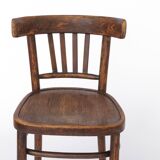 Vintage Chair 1950s Germany, Beech Wood, Mid Century Wooden Chair, Dining
