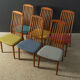 1960s Dining Chairs, Benny Linden