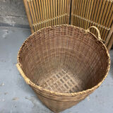 Vintage wicker panière